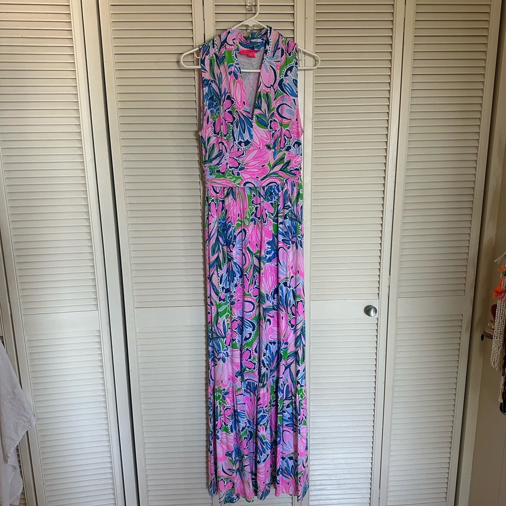LAST CHANCE! Lilly Pulitzer Pink and Blue Floral Dress